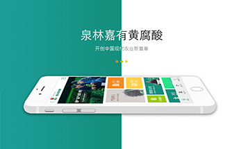 （营销网站定制）泉林嘉有移动端网站